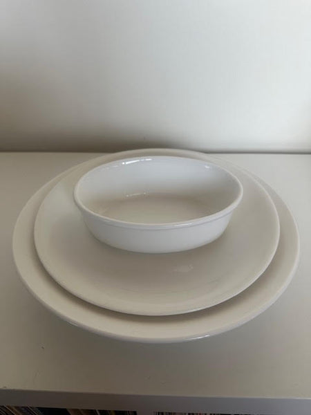 Bowl and Oval Baker Crockery Set Triple A