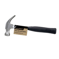 Claw Hammer 8oz/226g Steel Grey With Rubber Grip