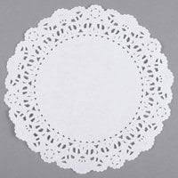 round paper lace doyleys 10cm 