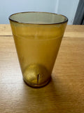 Drink Cup 280ml Bronze Amber Cup Box 12 Cups  Polycarbonate Reuseable HY 1010