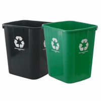 Recycle Tidy Bin Black 32lt H. 40 x L. 32 x W.36 cm