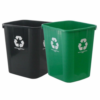 Recycle Tidy Bin Green 32lt H. 40 x L. 32 x W.36 cm