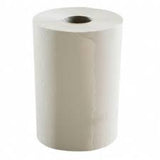 Hand Towel Roll Dispenser White Easy Access Push Button Powder Coated Steel