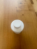 Bottle With Cap 250ml  HDPE Short Screw Neck White 28/410