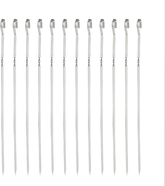 stainless steel skewers 35cm 