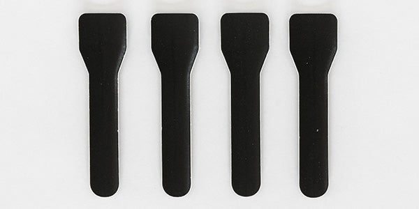 Supa Gelato Paper Spoons - Black