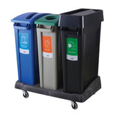 TRUST Commercial Waste Sorting Label Kit For Trust Bin & Lid 18215 (60 & 87lt) Label 18248/18249