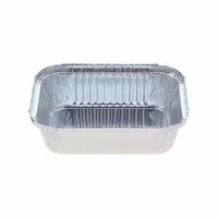 Confoil Medium Silver Container & Lid 7419-e (448) Oblong 19 x 14 x 4.8cm Pack 125