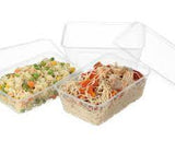 Genfac Plastic Containers G series Rectangle Pack 50 Code 5 Recyclable