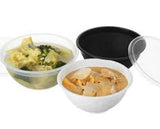 Noodle Soup Bowl White Plastic Genfac Pk 50 1050ml 1050BOWLW