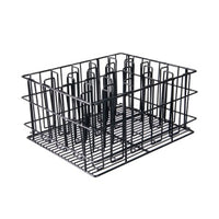 Glass Basket 20 Compartment PVC Coated Wire 430 x 355 x 215mm 30920