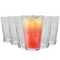 Duralex Prisme Hi Ball Tumbler Glass 330ml/11.58oz (Pack Of 6) Glasses