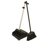 lobby pan and broom set long handle plastic 