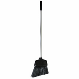 Long handle lobby dustpan metal and broom