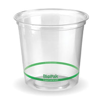 biopak 700ml clear bio bowl p-700