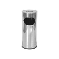 STAINLESS STEEL TALL ASHTRAY 