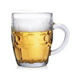 570ml dimple beer mug glass 