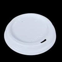 Disposable White Paper Takeaway Hot or Cold Drinking Cup Single Wall Sleeve 50 Cups