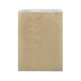 Paper Bags Greaseproof Long GPL Brown Pack 500