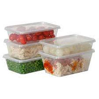 Genfac Plastic Containers G series Rectangle Pack 50 Code 5 Recyclable