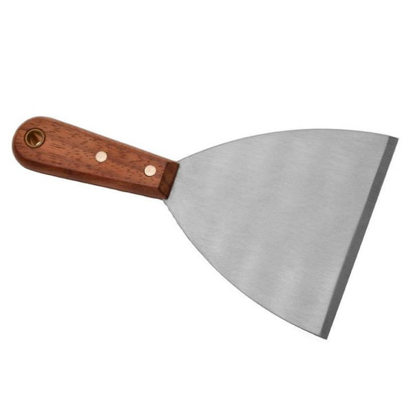 grill scraper spatula with wood handle 