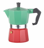 italian 3 cup coffee percolator gift box 