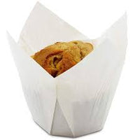 Large Muffin Parchment Paper Wrap White Box 500 Papers