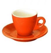 orange espresso cup 