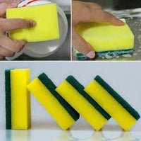 Green & Gold Sponge Scourer