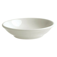 Butter Soy Sauce Dish Ramekin Ceramic White 10cm x 25mm